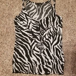 Zebra Print Tank